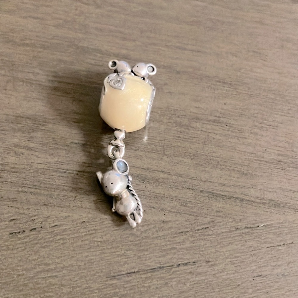 Pandora three little mice charm